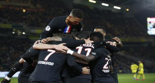 سان جيرمان يثأر من ديجون بسداسية ويبلغ نصف نهائي كأس فرنسا